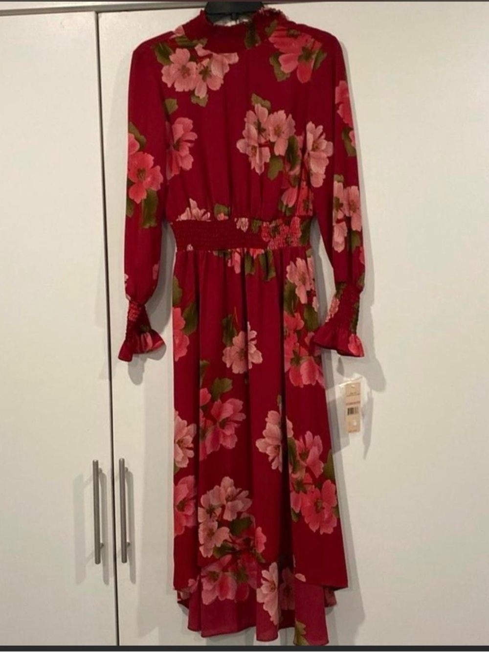 Nanette Lepore pink floral dress